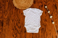 Baby Girl's Cotton Romper Set - Pack of 4 (Floral & Polka Dot Prints) - 3-6 Month