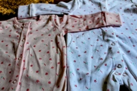 Baby Girl Full Sleeve Footed Romper Set - Pack of 4 - 12-18 Month