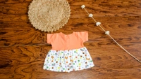 Baby Cotton Frock Set - Assorted Designs (Set of 3) - 0-3 Month