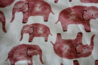 Pink Elephant Print Kids Co-ord Set - 6-9 Month