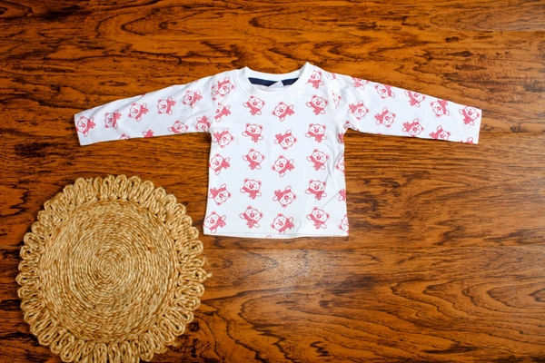 Bear Dungaree Set - 12-18 Month