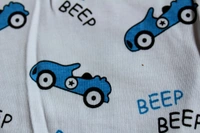 Car Print Dungaree Set - 6-9 Month