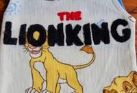 Lion King Dungaree Set - 6-9 Month