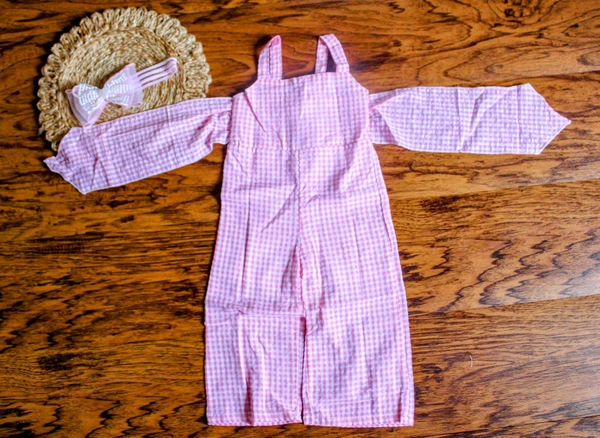  Pink Picnic Romper - 12-18 Month