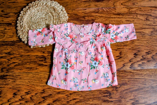 Pink Petal Chic Top - 12-18 Month