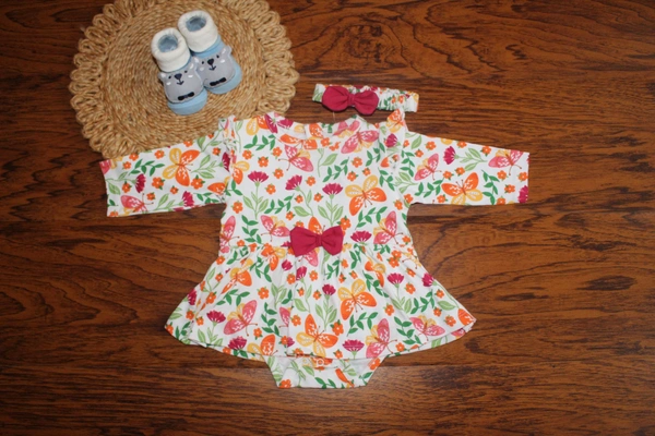 Fancy romper-03 - Newborn