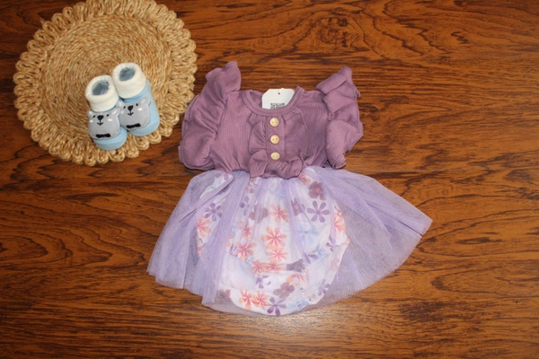 Fancy Romper-08 - 0-3 Month