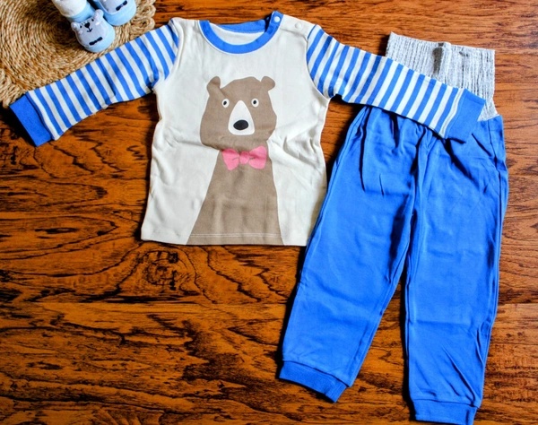 Bear Hugs Cozy Baby Co-ord Set - 2-3 year
