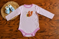 "Melody Squirrel Cotton Romper" - 2-3 year