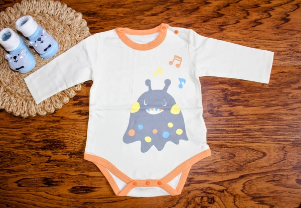 Tiny Tunes & Monsters” Baby Romper Set - 1-2 year