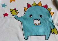 Twinkle Rex” Baby Romper Set - 1-2 year