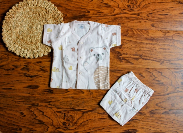 Snuggle Pals Baby Co-ord Set – Animal Friends Edition - 6-9 Month