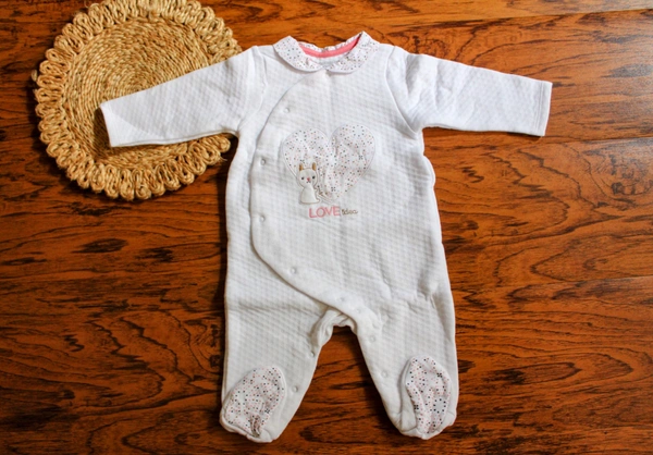White Bodysuit  - 6-9 Month