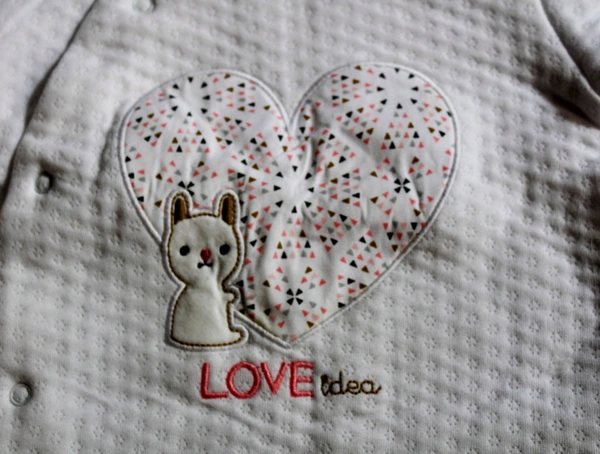 White Bodysuit  - 6-9 Month