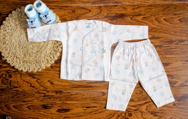 CozyDreams Baby Cotton Co-Ord Nightwear Set - Newborn