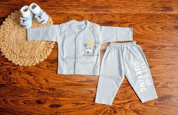 "Wild Adventure"  Baby Co-Ord Set - Newborn