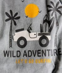 "Wild Adventure"  Baby Co-Ord Set - Newborn