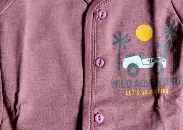 "Wild Adventure"  Baby Co-Ord Set - Newborn
