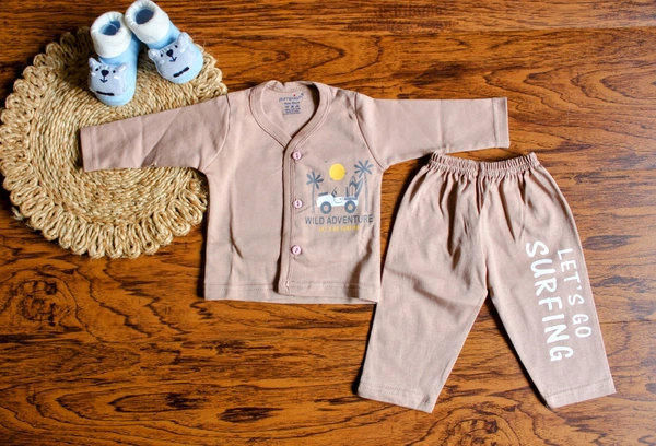 "Wild Adventure"  Baby Co-Ord Set - Newborn