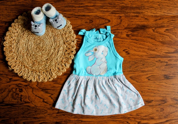 Cool Bloom Baby Girl Frock – Assorted - 0-3 Month