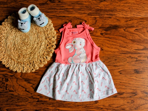 Cool Bloom Baby Girl Frock – Assorted - 0-3 Month