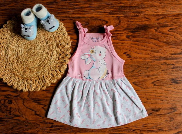 Cool Bloom Baby Girl Frock – Assorted - 0-3 Month
