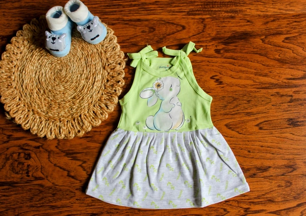 Cool Bloom Baby Girl Frock – Assorted - 0-3 Month