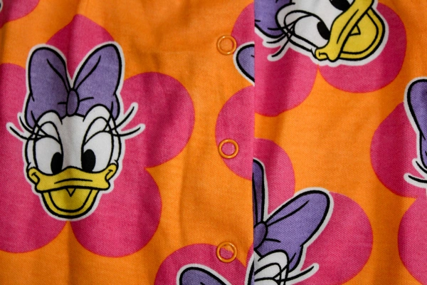 Disney Daisy Duck Baby Girl Romper - Preemie, Disney Daisy Duck