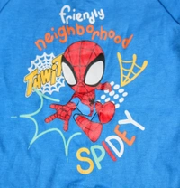 Little Wanderer Romper Set - Preemie, blue Spider-Man