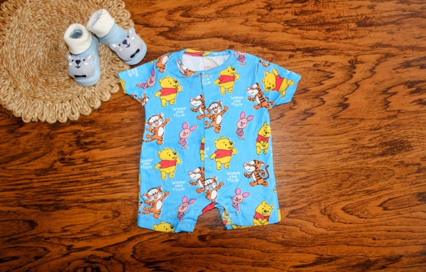  Honey Bear Delight Romper - Preemie, Honey Bear