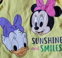  Mickey & Minnie Sunshine Romper - 0-3 Month, Mickey & Minnie Sunshine