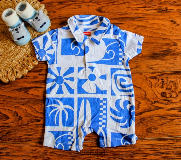Sky and Sea Baby Ensemble - 6-9 Month