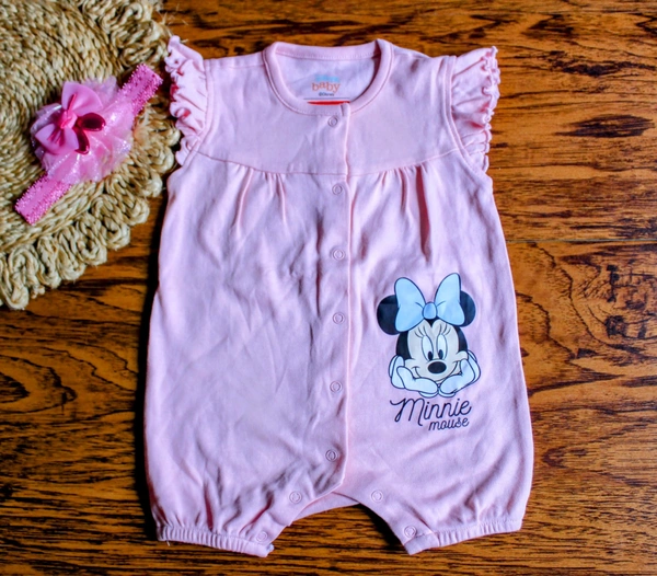 Minnie’s Pink Paradise Romper Set - Newborn, Minnie’s Pink Paradise