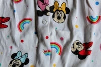 Disney Baby Girl Romper – Minnie Mouse & Rainbow Print - 3-6 Month, Minnie Mouse & Rainbow Print