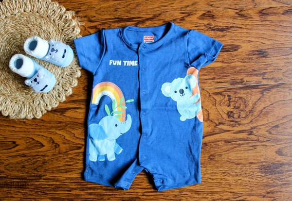 Elephant Dreams Romper - 3-6 Month, Elephant Dreams
