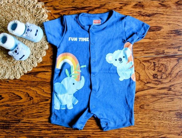 Elephant Dreams Romper - 3-6 Month, Elephant Dreams