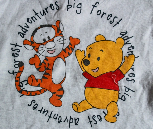 Winnie the Pooh & Tigger “Big Forest Adventures” Baby Romper - 3-6 Month, Winnie the Pooh & Tigger