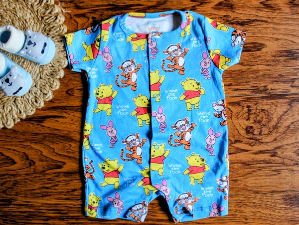 Honey Bear Delight Romper - Preemie, Honey Bear