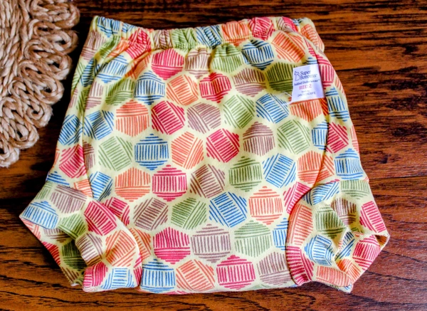 Super Bottoms Infant  Pure Cotton Potty Training Padded Semi Water Proof Pull Up Pants - 2 year