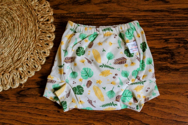 SuperBottoms lnfant pure Cotton potty Training padded Semi Water Proof Pull Up Pants - 1- year