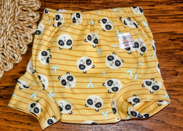 Super Bottoms Infant  Pure Cotton Potty Training Padded Semi Water Proof Pull Up Pants - 2 year
