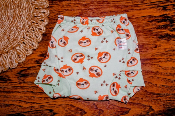 SuperBottoms lnfant pure Cotton potty Training padded Semi Water Proof Pull Up Pants - 1- year