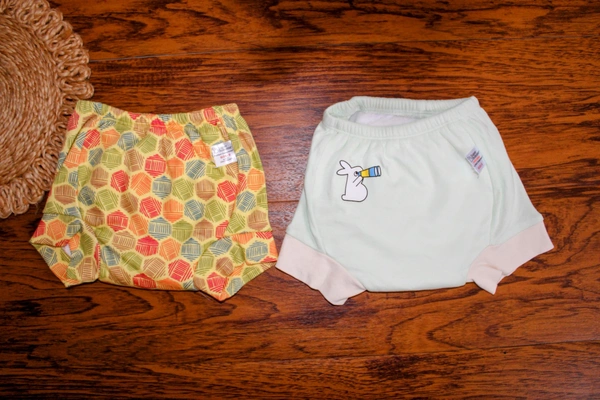 SuperBottoms lnfant pure Cotton potty Training padded Semi Water Proof Pull Up Pants - 3- year