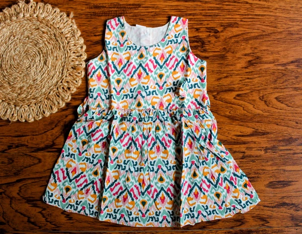 Colorful Frock Ensemble - 24-36 Month
