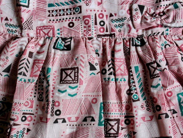 GeoPop Cotton Frock - 3-4 year