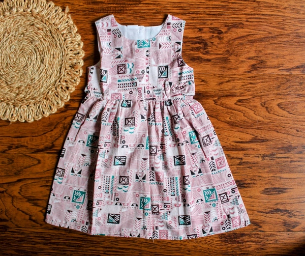 GeoPop Cotton Frock - 3-4 year