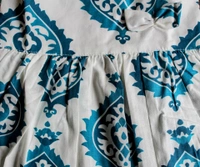 Royal Bloom Cotton Frock - 5-6 year