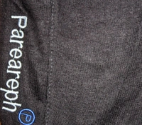 Little Explorer Black Jogger Pants with Heart 'A' Embroidery - 2-3 year