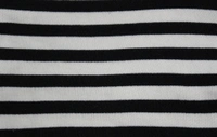 Midnight Stripes Baby Romper - 3-6 Month