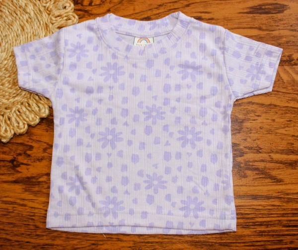 Lilac Petal Co-ord Set - 12 Month